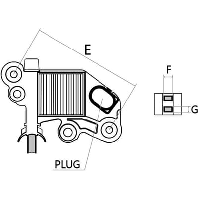 Generatorregelaar HC-CARGO F 032 333 613