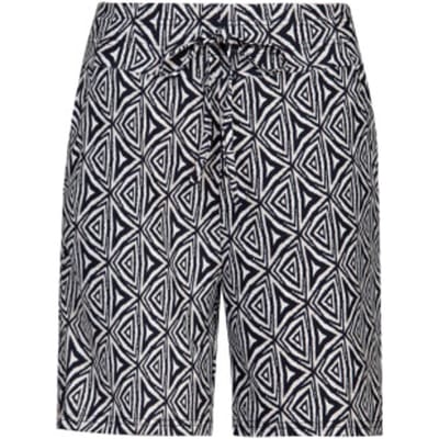 G-Maxx Nadine short offwhite/zwart