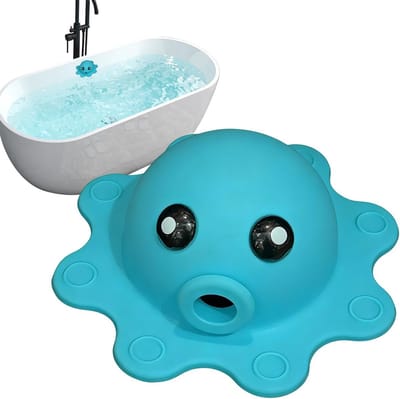 Bad Overloop Stop - Zuigstop Badkamer - Water Besparen - Duurzaam Siliconen Materiaal - 16x6.5cm