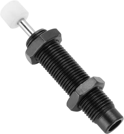 SnelShoppen - M10 x 8mm Slag Olie Druk Schokdemper Zelfdrukregeling Snelle Terugkeer Verstelling Pneumatische Cilinder AC1008-2 Luchtcilinder Ventiel