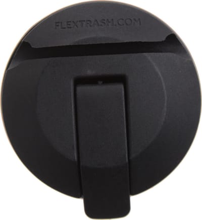 Flextrash Vacuclip zuignap - zwart - 60mm