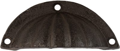 Clayre & Eef Handgreep 10x3x4 cm Bruin Metaal
