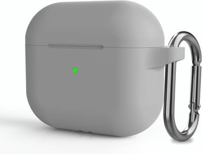 By Qubix - AirPods 3 hoesje - TPU - Slim fit series - Lichtgrijs