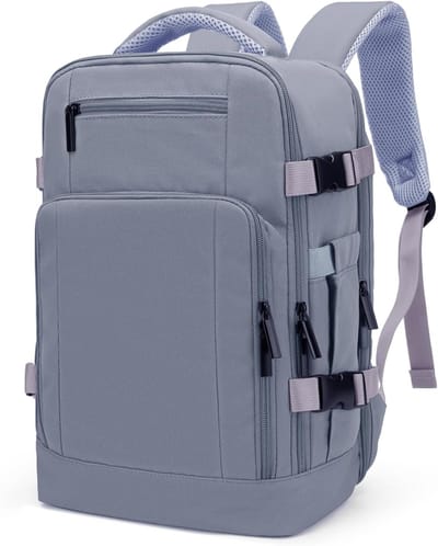 Compacte Reisrugzak voor Handbagage 40x20x25 cm - Waterdicht, Met Oplaadpunt en Anti-Diefstalvak