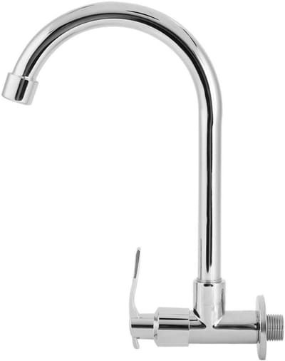 REN® Keukenkraan Wandmontage - Wandkraan - Wandkraan Keuken - RVS - Makkelijk Draaibaar- Zilver-20cm x 7cm x 15 cm; 0.04 kg