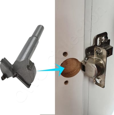 OWO - scharniergaten forstnerboor | kastdeur boor | kast deur boor forstner | kastscharnieren | scharnier gat boor | keukenkast | 32mm - 3,2cm