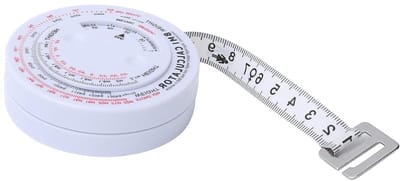 Meetlint Lichaamsmaten - Fitness Tracker - Voortgang Bijhouden - Nauwkeurige Metingen - 150 Cm - Wit