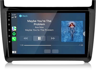 Hexinex Octa-Core autoradio Geschikt voor VW POLO 5 (2008-2020) - Draadloos CarPlay, Android Auto, GPS Navi, Android 15, multimediaspeler, 4GB+64GB