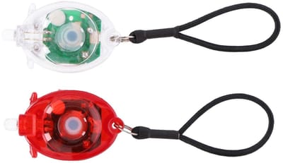 Dunlop Led-veiligheidsverlichting, rood en wit, voor nachtuitstapjes