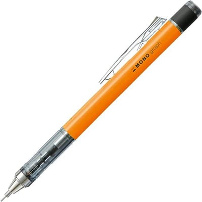 Tombow Monograph - Vulpotlood - Limited Edition - 0.5 mm - Mechanical pencil - Oranje