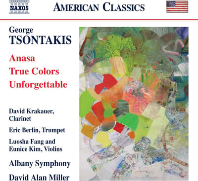 David Krakauer, Eric Berlin, Luosha Fang, Eunice Kim, Albany Symphony Orchestra, David Alan Miller - Anasa | True Colors | Unforgettable (CD)