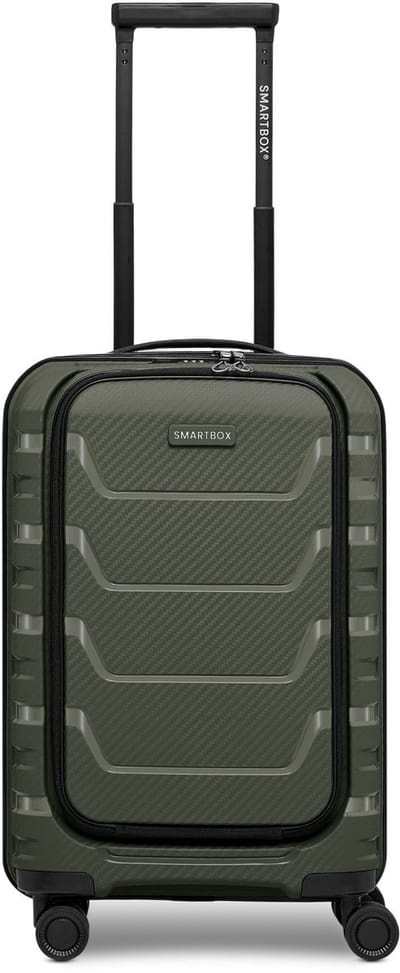 Smartbox Edition 01 4 wielen Cabinewagen 55 cm Laptopvak - Harde bagage - TSA slot - olive