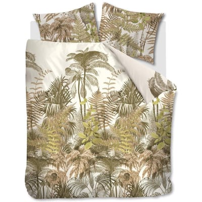 Beddinghouse Caribe dekbedovertrek - Tweepersoons - 200x200/220 cm - Oker