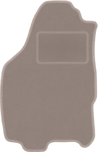 Beige bestuurdersmat voor: Lancia Ypsilon II hatchback (2003-2011)