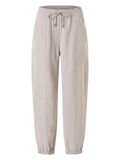 Relaxed Fit-7/8-broek Van Mac beige