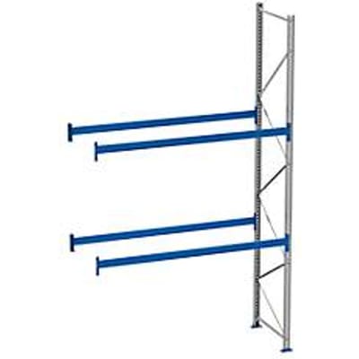 Palletstelling PR 600, aanbouwsectie, H 4700 mm, max. 1000 kg, 3 dwarssteunen