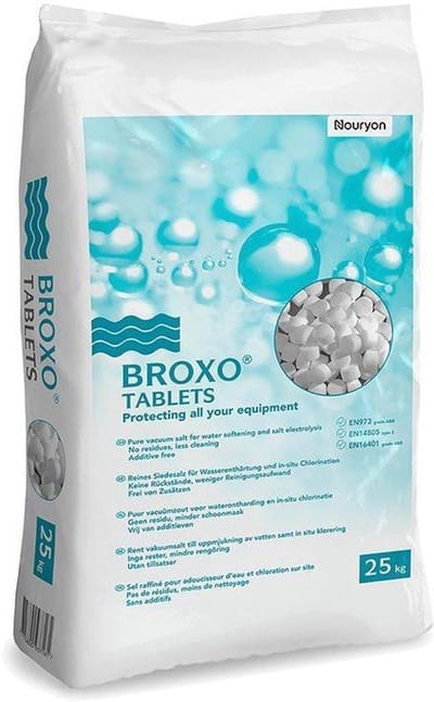 Broxo zouttabletten onthardingszout 25kg - Onthardingszout - Broxo - Vaatwasserzout