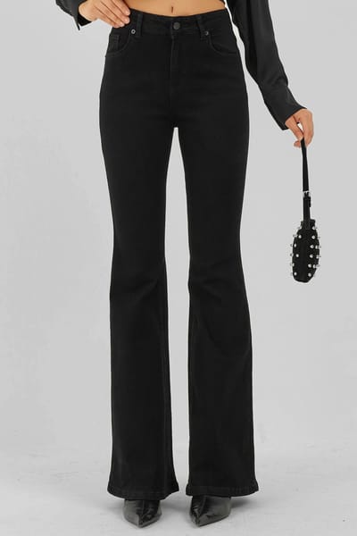 Hoge Taille Flared Jeans
