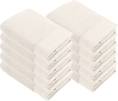Walra Handdoek Soft Cotton Kiezelgrijs 50 x 100 cm - Set van 10