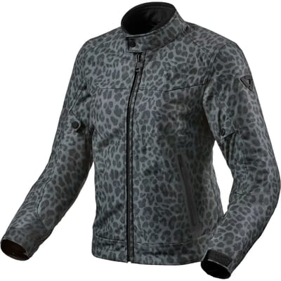 REV'IT! Shade H2O Jas Dames Panter Donker Grijs - Maat S - Jas