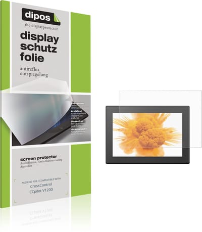 dipos – 2x Matte Beschermfolie geschikt voor CrossControl CCpilot V1200 | Krasbestendige & antireflecterende Screenprotector Ultra-Thin