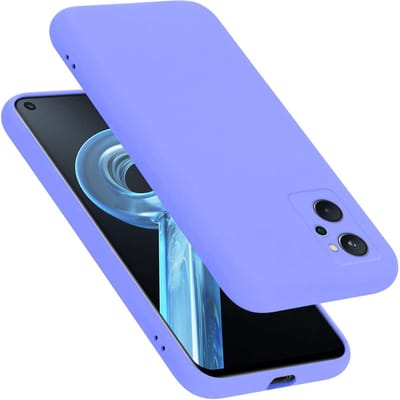 Cadorabo Hoesje geschikt voor Oppo A36 / A76 / A96 4G / K10 4G / Realme 9i in LIQUID LICHT PAARS - Beschermhoes gemaakt van flexibel TPU silicone Case Cover