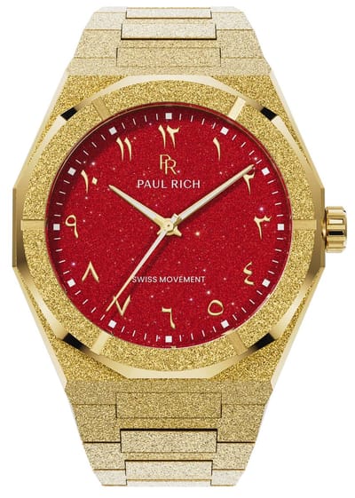 Paul Rich Frosted Star Dust II Desert Flame Arabic Gold FARAB209 horloge