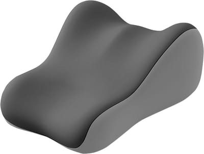 Wigkussen - Voetensteun Kussen - Comfort Verhoging - Ergonomisch Traagschuim - 51x41x24cm - Grijs