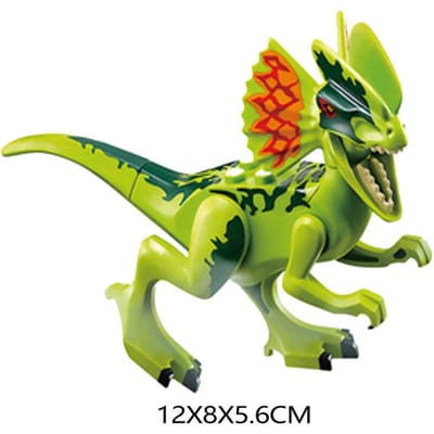 Grote Uitverkoop!!! Jurassic Park World Dinosaurussen Indoraptor Triceratops Indominus Rex T-Rex Model Bouwstenen Speelgoed Voor Kinderen helder roze kleur