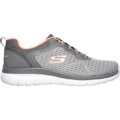 Skechers Bountiful - QUICK PATH dames sneaker trainingsschoenen 12607 grijs