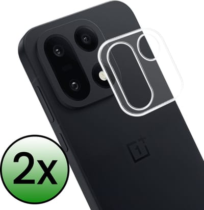 Camera Lens Protector - 2 Stuks Geschikt voor OnePlus 15 - Camera Screenprotector Beschermglas - Gehard Glas - Tempered Glass - Screen Protector