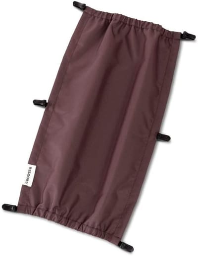 Zonnekap Kinderzitje - Parasol Fietskar - Bescherming Tegen Zon - UV 50+ Bescherming - One Size - Rood