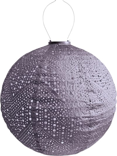 Lumiz Solar Tuinverlichting - Tuinverlichting op zonne energie - Buitenlampjes - Tuinverlichting op zonneergie - Buitenverlichting - Decoratie - Verso Rond - 40 cm - Paars