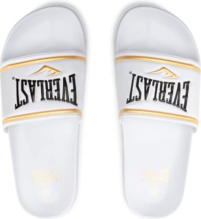 Everlast Side Slippers - wit/goud - heren - maat 41