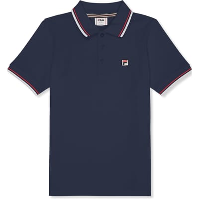 FILA Biella Regular Polo Shirt Black Iris Maat: 134/140 | Overhemden Outlet | Unisex | Blauw