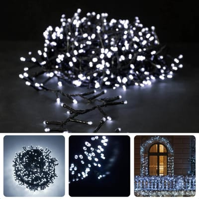 Cheqo® LED Kerstverlichting - Kerstboomverlichting - Kerstlampjes - 180 LED's - 13.5 Meter - Waterdicht - Binnen en Buiten