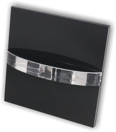 Skinder Electric Q8 LED Trapverlichting - Wandverlichting - Zwart - 230V (Geen Trafo) - 50mm Diepte - Inbouwspot - Keuze uit 3 Lichtkleuren