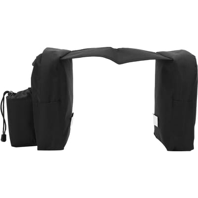 Sacoche de selle avant pour moto, pochette de rangement pour réservoir de carburant pour VTT, motocross, motoneige black