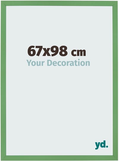 Your Decoration - Fotolijst 67x98 cm - MDF - Groen - Bologna