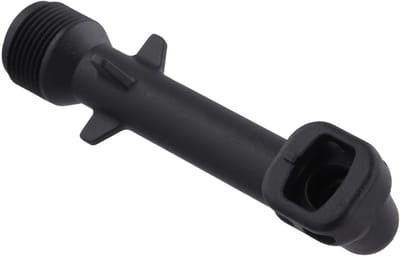 Hogedruk Reiniger Elleboog - Verbindingsstuk Pijp - Verbeterde Reiniging - Robuuste Constructie - 35 Gram - Zwart