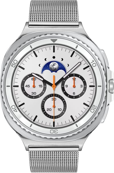 Samsung Special Edition Galaxy Watch 8 CLASSIC LTE Wit/ZilverklMesh 46mm