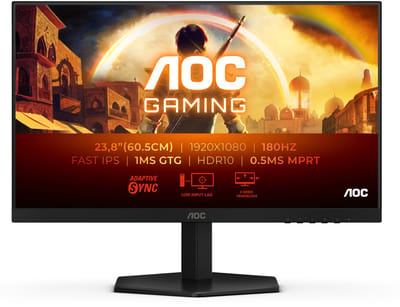 AOC 24G42E - Full HD Fast IPS Gaming Monitor - 180hz - 0.5ms - Randloos Design - 24 inch