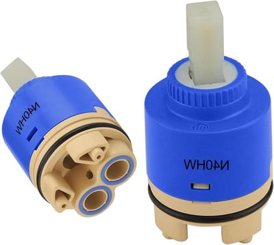 Allecto Premium - Keramische Kraan Vervanging Cartridge 40mm voor Eenhendelkraan - Badkamer of Keuken Mengkranen met Certificering