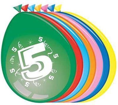 Ballonnen 5 jaar