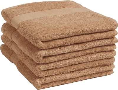 Yumeko handdoeken terry honey 50x100 - 4 st - Hotelkwaliteit - Bio, eco & fairtrade