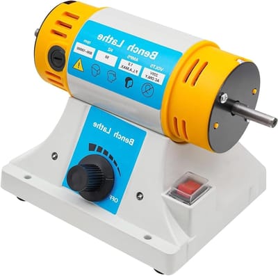 Sieraden Polijstmachine - Polijstapparaat Tafelmodel - Edelstenen Bewerken - Traploze Snelheidsregeling - 320W 10.000 TPM - Niet gespecificeerd