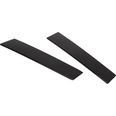 2 Pièces Panneau de Garniture de Pilier B Moulage BB5Z 7820554 AB Panneau de Couverture d'Autocollants de Pilier de Fenêtre Gauche Droite Remplacement pour Explorer black