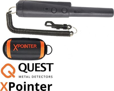 Xpointer pinpointer metaaldetector zwart