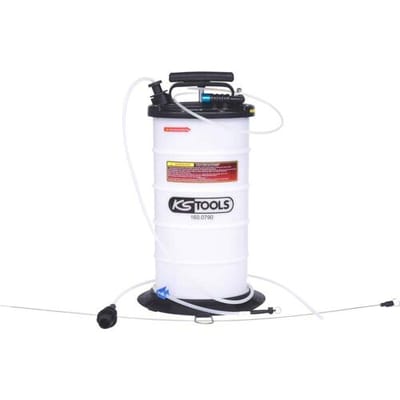 KS Tools 160.0790 Vacuüm-afzuigpomp 9,5 liter inclusief 4 sondes