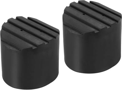 Ladder Antislip Voeten - Rubber Ladderdoppen - Ladder Stabiliteit - Universele Pasvorm - 85 mm Diameter - Zwart